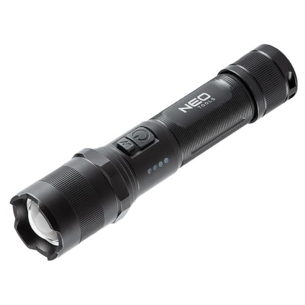 Neo-taskulamppu USB-ladattava taskulamppu 1000 lm OSRAM P9 LED (99-035)
