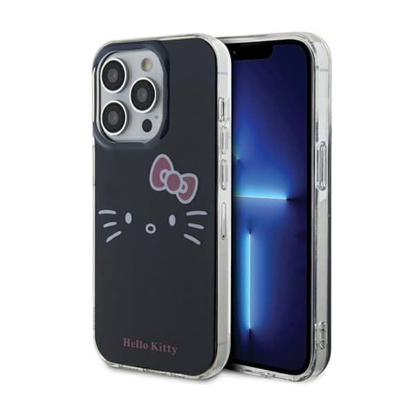 Hello Kitty HKHCP13LHKHLK iPhone 13 Pro/13 6.1\" musta/musta kovakuori IML Kitty Face