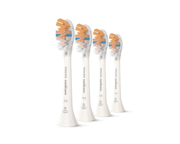 Tandborsthuvud Philips HX9094/87, vit/orange, 4 st