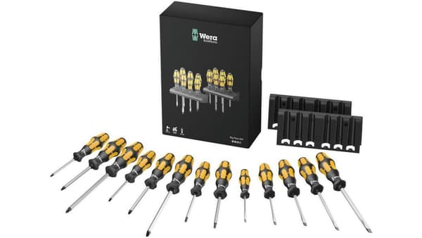 WERA Kraftform Big Pack 900 ruuvimeisselisarja, 13 osaa