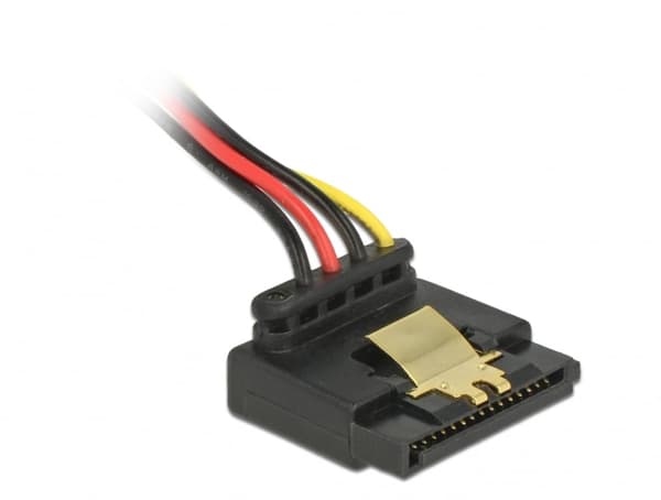 Delock Floppy 4 pin female > SATA 15 p