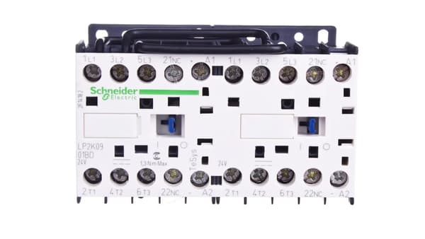 Vendekontaktor 9A 4kW 24V DC LP2K0901BD