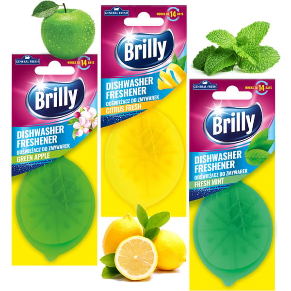 Diskmaskinsavfettare Brilly grönt äpple