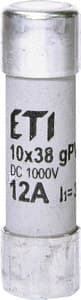 CYLINDERINDSTIK.CH10X38 GPV 12A/1000V DC