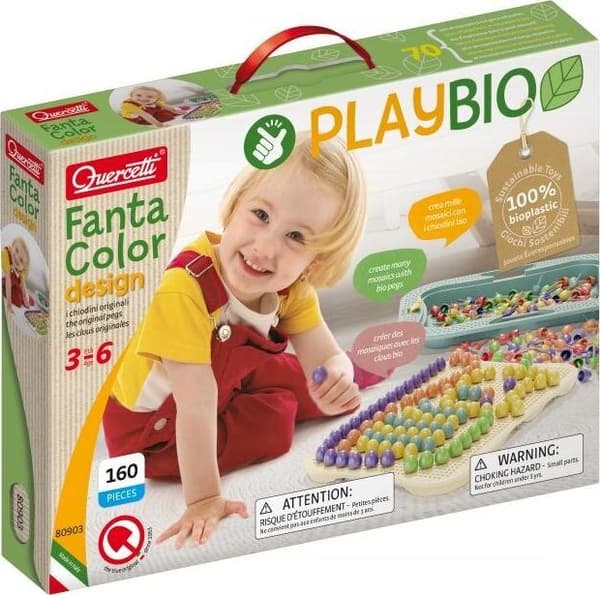 Quercetti Luova setti Playbio Fantacolor design