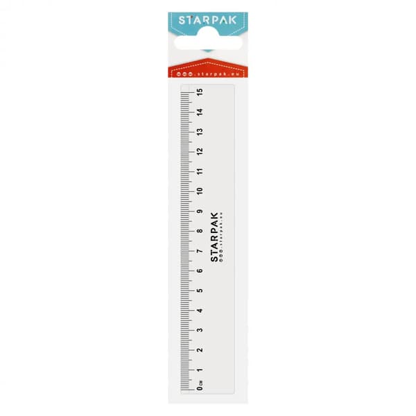 15 cm plastlinjal