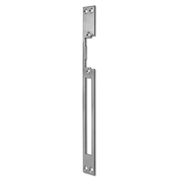 Qoltec Dubbelsidig Rak Skylt för Elkoppling | Kopplingsplåt | 250mm | Rostfritt Stål