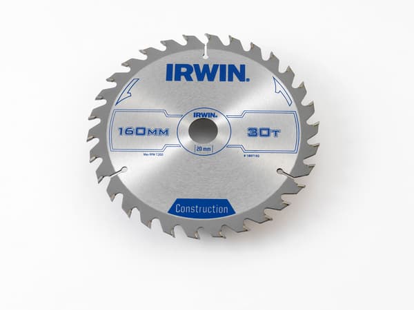 RUNDSAV 160x20x2,5mm 30z ATB KONSTRUKTION IRWIN