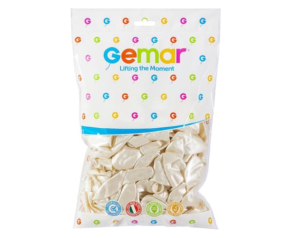 10 PERLE METALLISERET BALLON