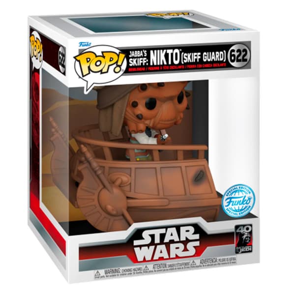 POP-figur Deluxe Star Wars Nikto Skiff Guard Exklusiv