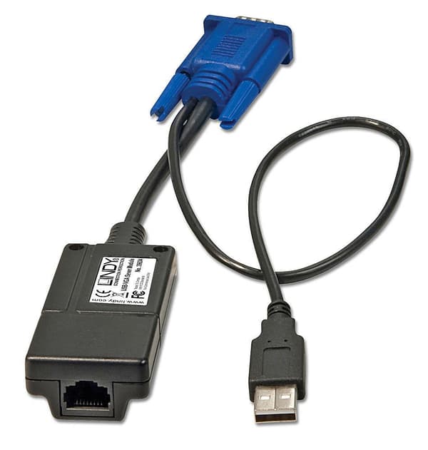 LINDY Datoråtkomstmodul USB & VGA - KVM-förlängare