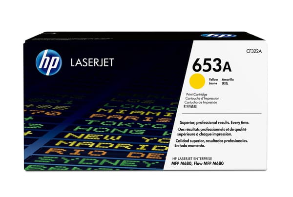 HP 653A - gul - original - LaserJet -
