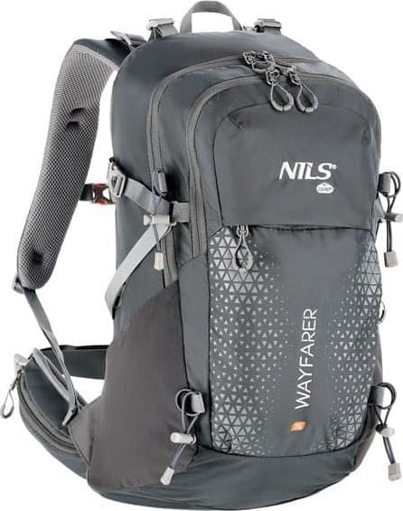 NILS NC1925 VANDRINGSryggsäck GRÅ WAYFARER 35L