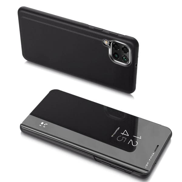 Clear View Cover til Samsung Galaxy M53 5G sort