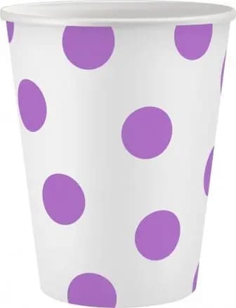 GoDan Pappersmuggar Lavendel Prickar 250ml 6st.