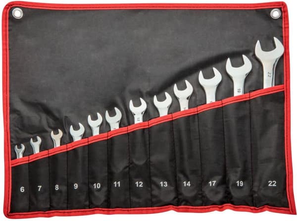 Top Tools Blocknycklar 6-22 mm, set om 12 (35D359)