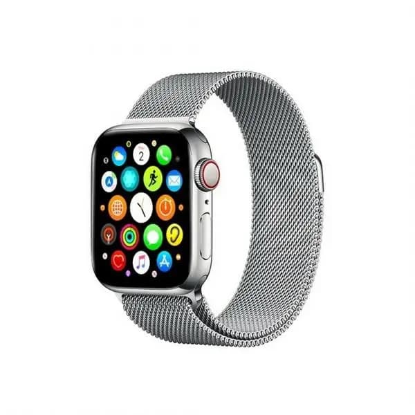 Mercury Mesh Rem Apple Watch 38/40/41 mm sølv/sølv