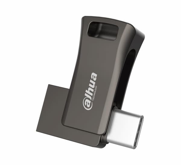 Pendrive Dahua P639 liten 64GB USB 3.2 Gen 1 Typ A och Typ C 2-i-1 design