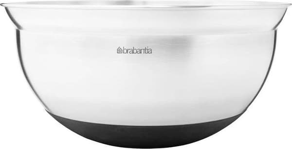 Brabantia-sekoituskulho teräs mattamusta, 3 L