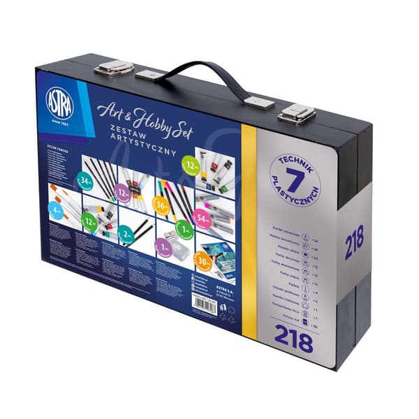 Kunstsæt Trækuffert ASTRA ART&HOBBY - 218el 602124001