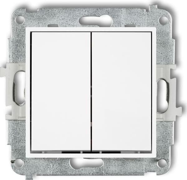 Karlik MINI Tea-knap hvid MWP-44.1