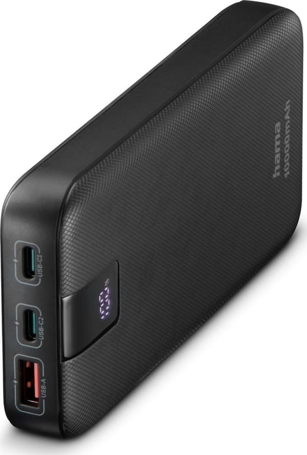 Powerbank Hama Power Pack PD 10 10000mAh Sort