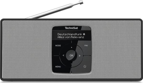 Hovedenhed TECHNISAT DIGITRADIO 2S, sort/hvid