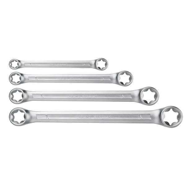 Neo Torx -kaksoispäärengasavainsarja E6-E24 4 kpl (09-980)