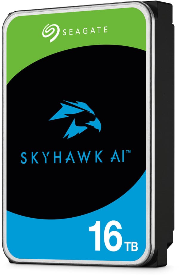 Seagate SkyHawk AI ST16000VE004 - hårddisk - 16 TB - SATA 6Gb/s