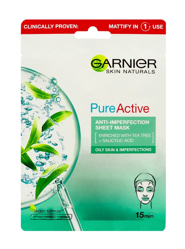 Garnier Pure Active Anti-Imperfection Ansiktsmask 1st