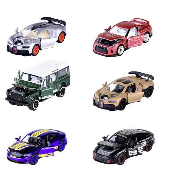 Majorette Deluxe Køretøjer 6 typer