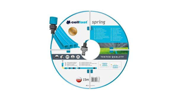 Cellfast Sprinklerslang Spring 1/2\" 15m (19-022)