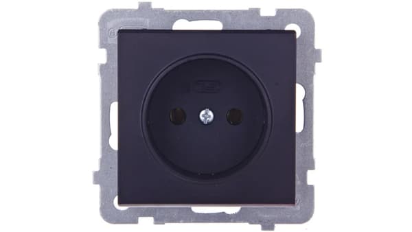 Ospel Socket sonata enkel svart metallic (GP-1r/m/33)