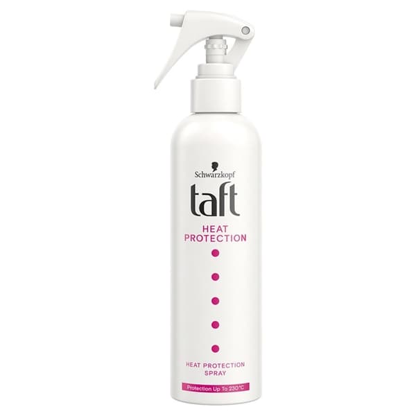Schwarzkopf Taft Spray Varmebeskyttelse til hår meget stærk 250 ml