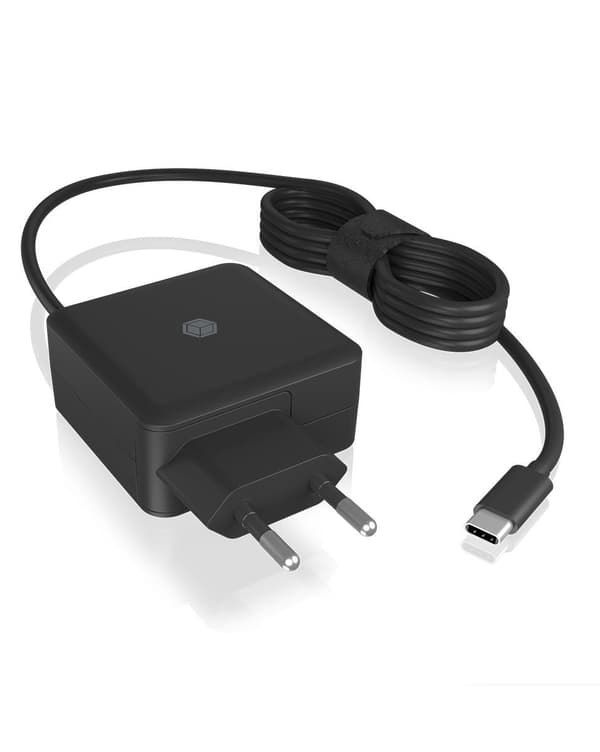 Batterioplader IB-PS111-PD 65 Watt, Type-C, kabel 150cm