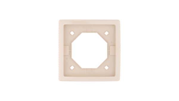 Kontakt-Simon Enkel hermetisk ram BASIC MODUL med tätning beige - BMR1B/12