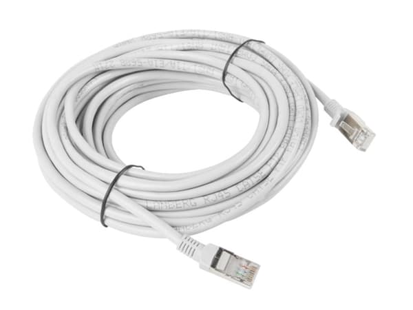Lanberg patchkabel - 10 m - grå, RAL 7