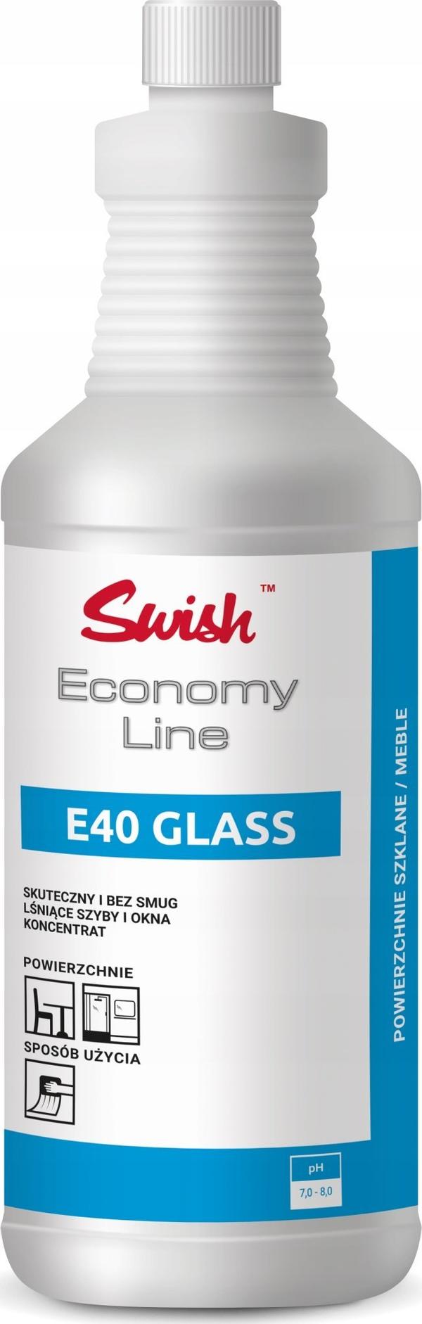 Swish Swish E40 Forberedelse til rengøring af glasoverflader 5 l