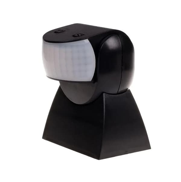 F&F Bevægelsessensor R-04B PIR, sort IP65 DR-04 B