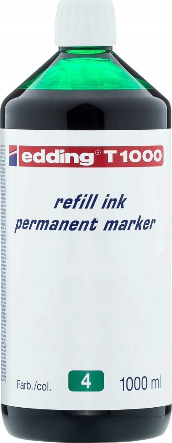 Edding blæk til genopfyldning af permanente markere e-t1000 EDDING, grøn
