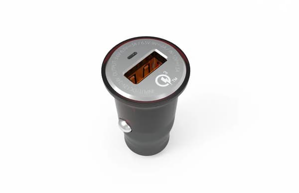 LDNIO C304Q hurtig biloplader QC 3.0 + USB C kabel