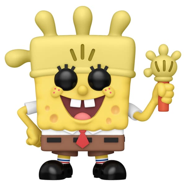 POP-figur Svampbob Fyrkant Handskvärlden Svampbob