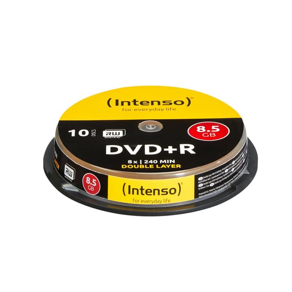 Intenso - DVD+R DL x 10 - 8.5 GB - lag