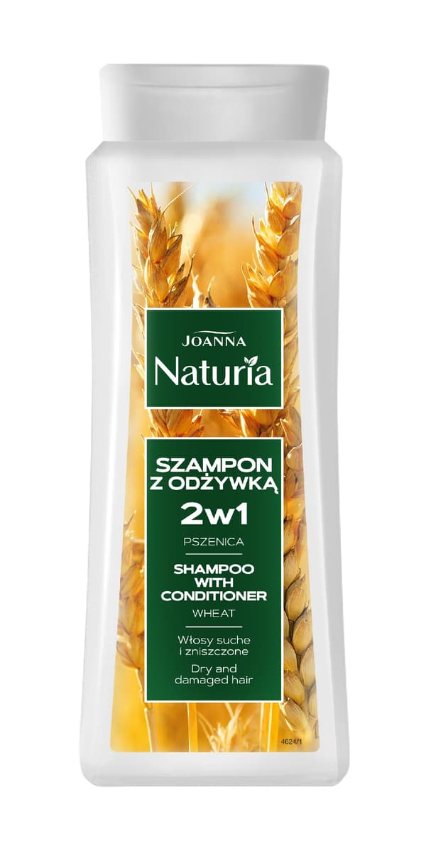 Joanna Naturia Hårshampoo Hvede 2i1 500 ml