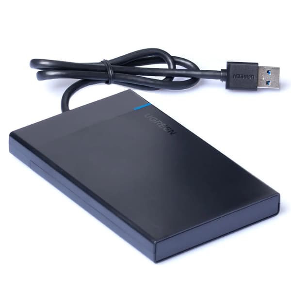 Ugreen adapterkabinet til SATA 2,5'' 5TB USB 3.0 drev sort (US221)