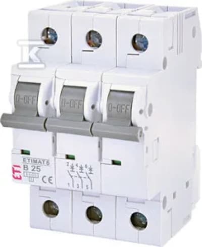 ETIMAT6 3P 6KA B25 NMP SWITCH.