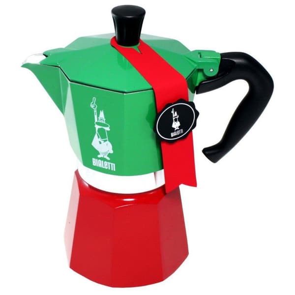 Bialetti Moka Express 6TZ Italia Tricolore
