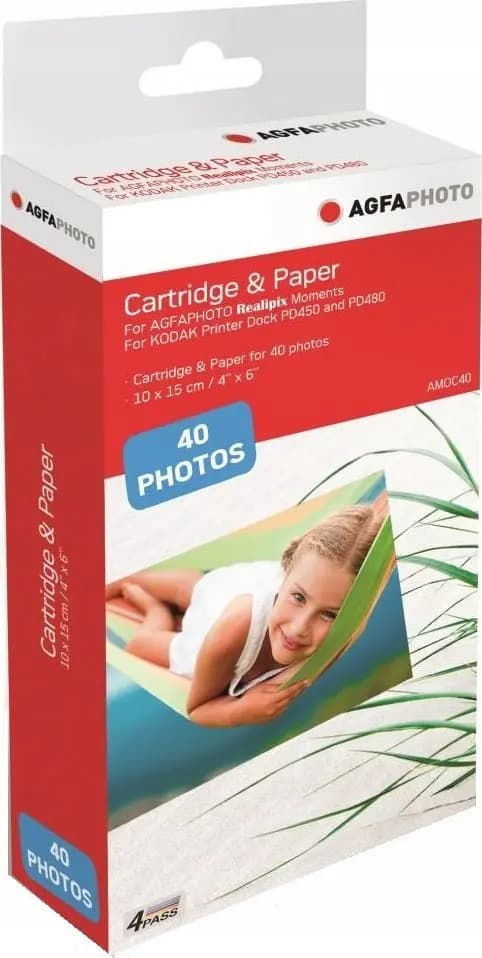 AgfaPhoto AMOC 40 - 40 ark 4x6