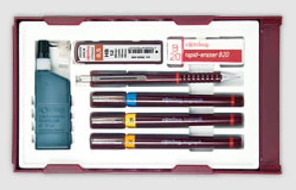 ROTRING isograph college sæt med 3 stk. 0.25/0.35/0.5