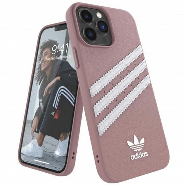 Adidas OR Molded Case PU til iPhone 13 Pro Max - Pink